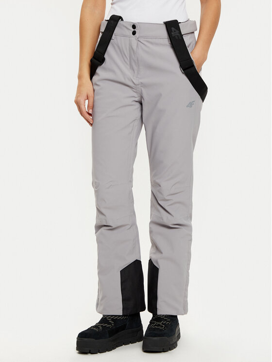 4F 4F Slidinėjimo kelnės 4FWAW24TFTRF0754 Pilka Regular Fit