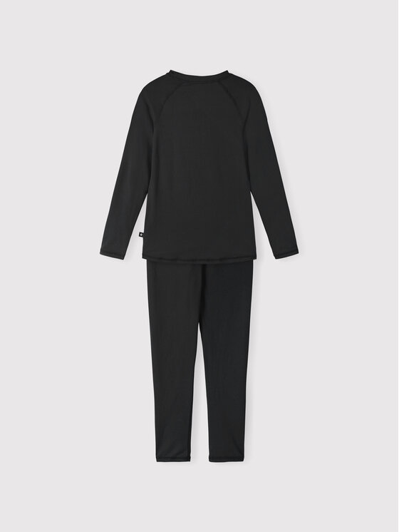 Reima Reima Komplet bielizny termoaktywnej Sportti 5200034A Czarny Slim Fit