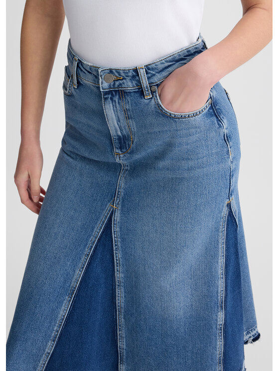 Liu Jo Liu Jo Spódnica jeansowa UA5216DS00778855 Błękitny Regular Fit