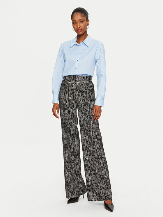 Morgan Morgan Ing 242-CBOXI Kék Loose Fit