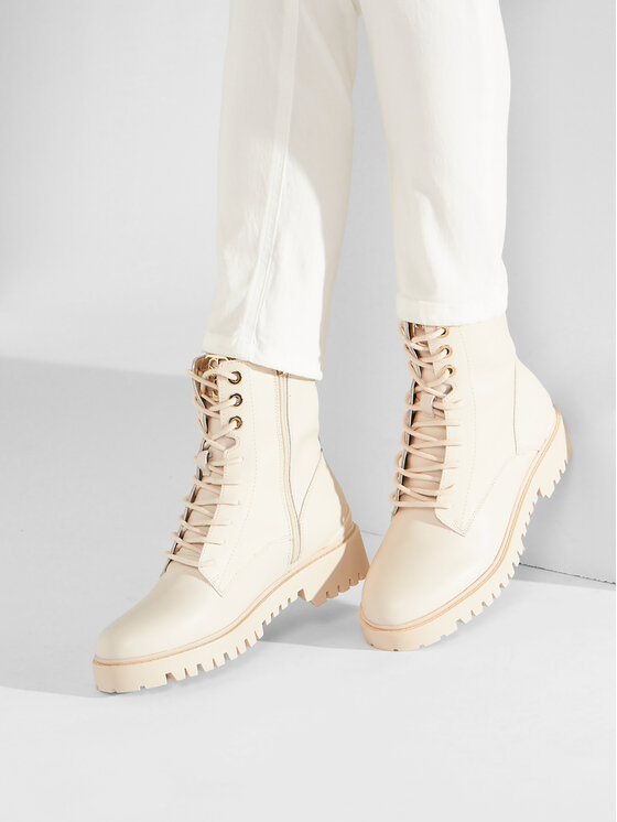 Guess Guess Planinarske cipele Olone FL7OLO LEA10 Bež