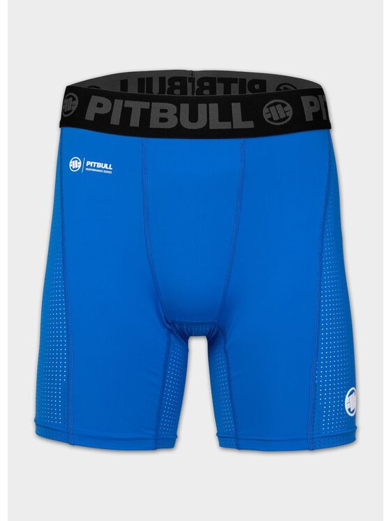 PITBULL PITBULL Szorty sportowe RUNWAY Niebieski Regular Fit