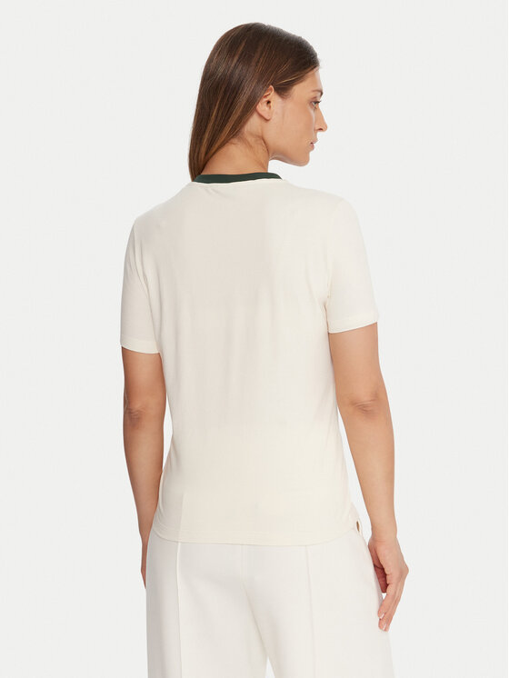 Guess Guess Тишърт V5BI03 J1314 Бежов Slim Fit