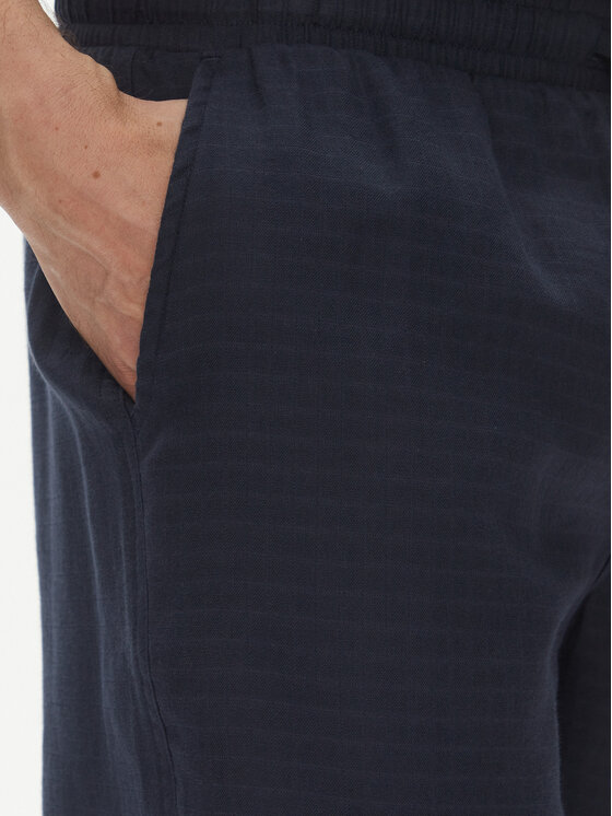 BOSS BOSS Stoffshorts 50540134 Dunkelblau Regular Fit