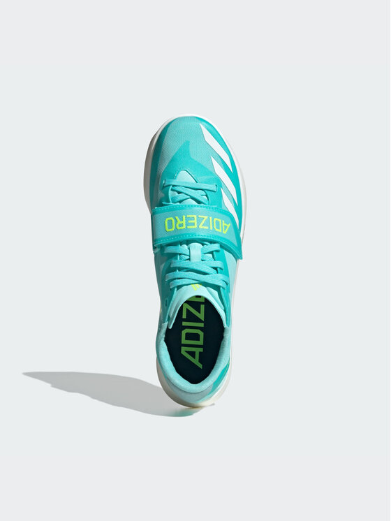 adidas adidas Kolce do biegania Adizero TJ/PV Track and Field Turkusowy