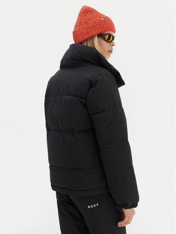 Roxy Roxy Kurtka narciarska Snow Winter Rebel JK ERJTJ03545 Czarny Regular Fit