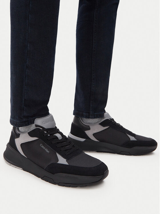 Calvin Klein Sneakers City Runner Laceup Ny-Su HM0HM02308 Schwarz
