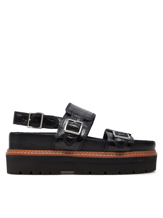 Clarks Sandále Orianna Glide 26176641 Čierna
