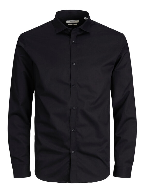 Jack & Jones Jack & Jones Cămașă 12201905 Negru Slim Fit
