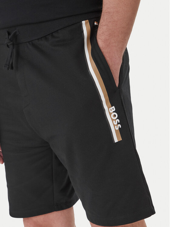 BOSS BOSS Sportovní kraťasy Authentic 50554778 Černá Regular Fit