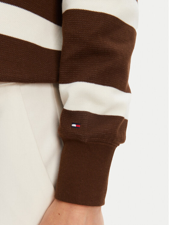 Tommy Hilfiger Tommy Hilfiger Jopa Script WW0WW45743 Rjava Regular Fit