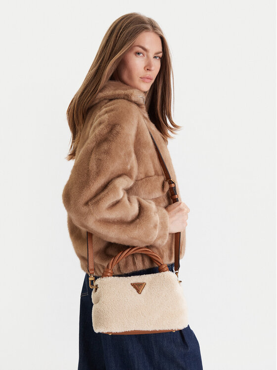 Guess Guess Ročna torba Shaida HWWB81 43110 Bež
