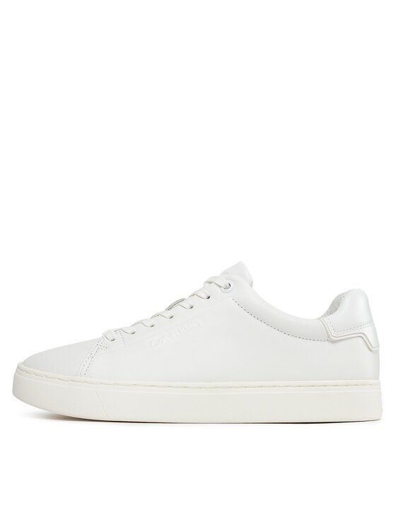 Calvin Klein Calvin Klein Sneakersy Clean Cupsole Lace Up HW0HW01863 Biela