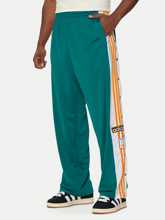 adidas adidas Donji dio trenerke Adibreak IY9932 Tirkizna Loose Fit