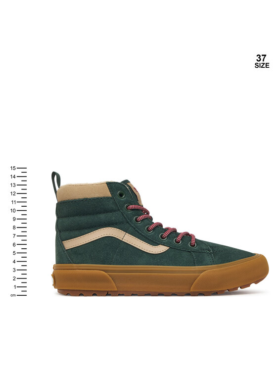 Vans Vans Sneakersy SK8 Hi Insulated VN000V92TD81 Zielony ciemny