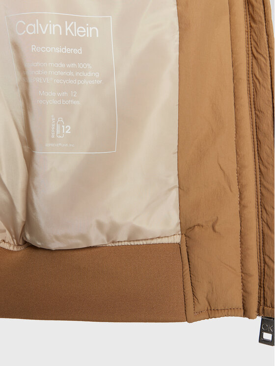 Calvin Klein Calvin Klein Kurtka bomber K20K205001 Brązowy Relaxed Fit