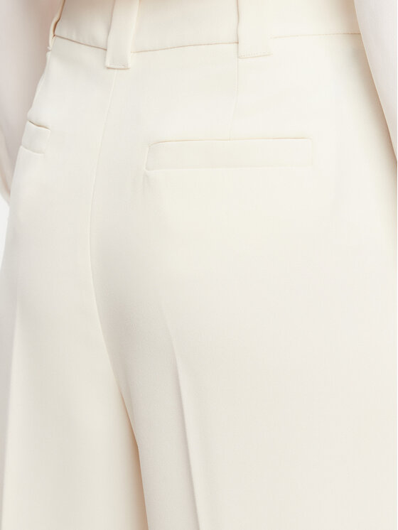 Marella Marella Palazzo kalhoty Olinto 2513131053 Bílá Wide Leg
