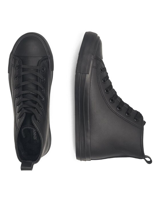 Jenny Fairy Jenny Fairy Sneakers aus Stoff AGNES WSK1334-37 Schwarz