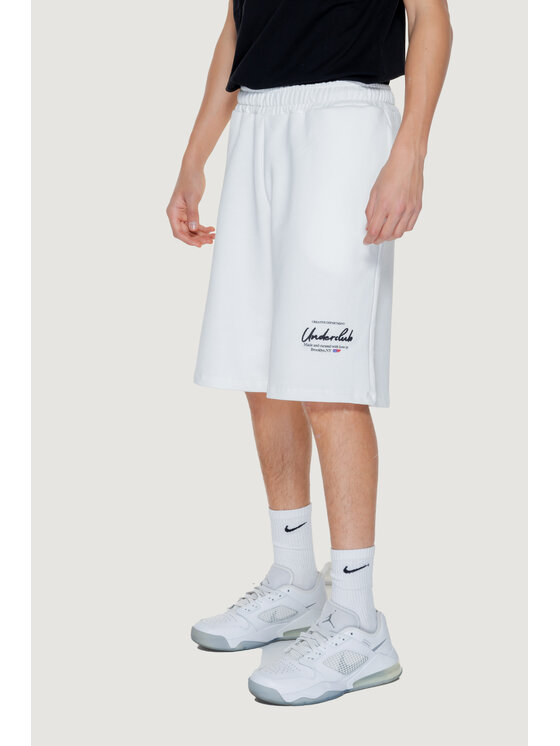 Underclub Underclub Bermuda 24EUC80049 Bianco Bermuda Fit