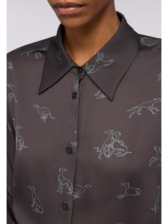 Trussardi Trussardi Camicia 50126000028N0Z4 Nero Regular Fit