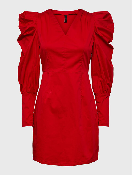 YAS YAS Abito da cocktail Mellen 26020370 Rosso Slim Fit