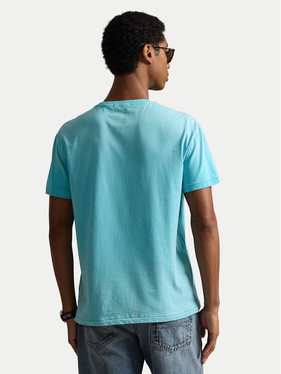 Polo Ralph Lauren Polo Ralph Lauren Tričko 710B16613001 Modrá Regular Fit