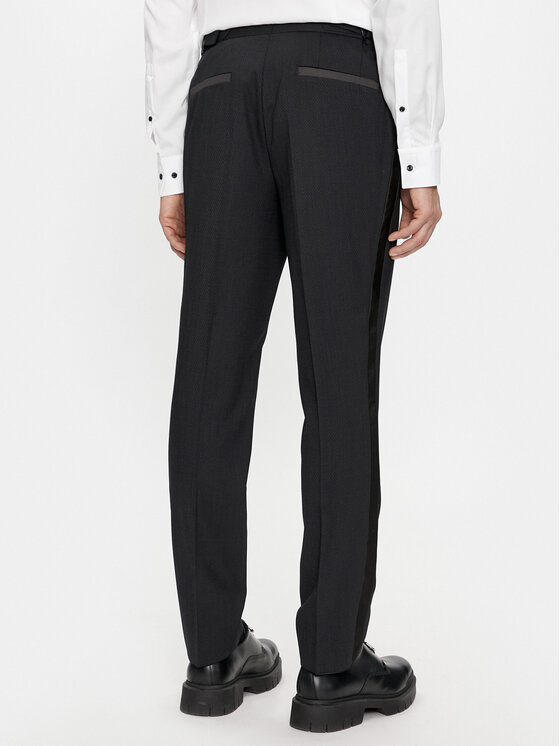 HUGO Hugo Obleka Henry/Getlin241E1 50507120 Črna Slim Fit
