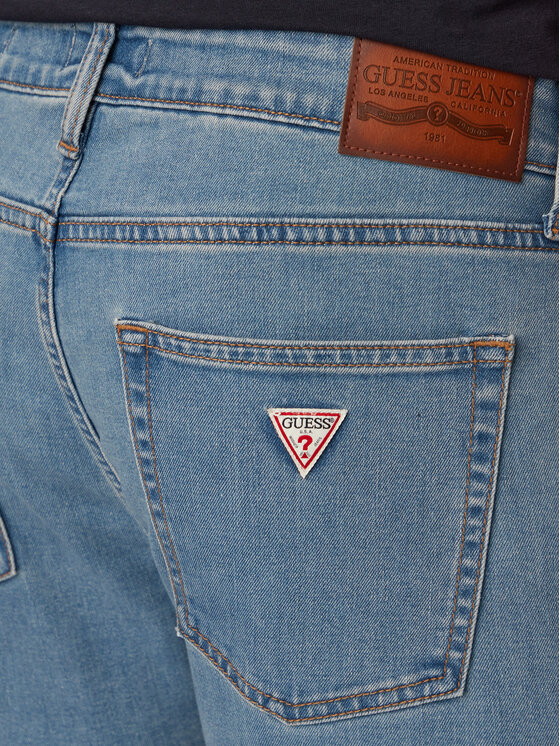 Guess Guess Тишърт M6GI21 K3053 Тъмносин Regular Fit