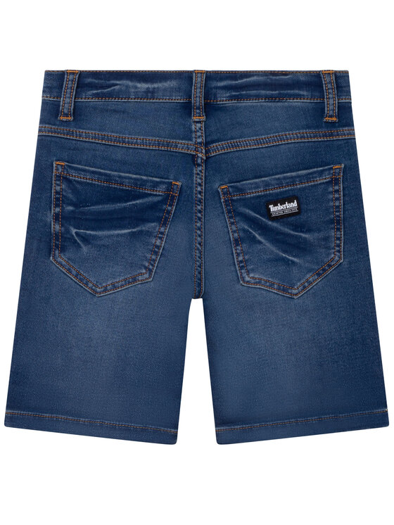 Timberland Timberland Szorty jeansowe T24B75/Z25 Niebieski Regular Fit