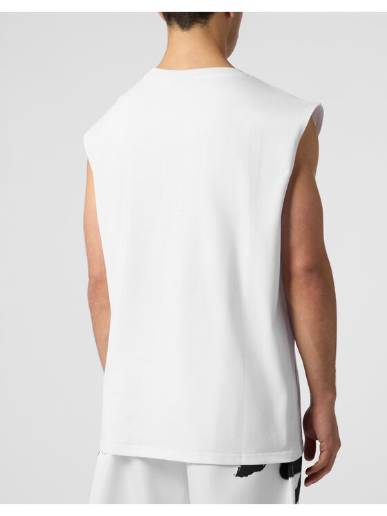 Plein Sport Plein Sport Smanicato 28353 Bianco Regular Fit