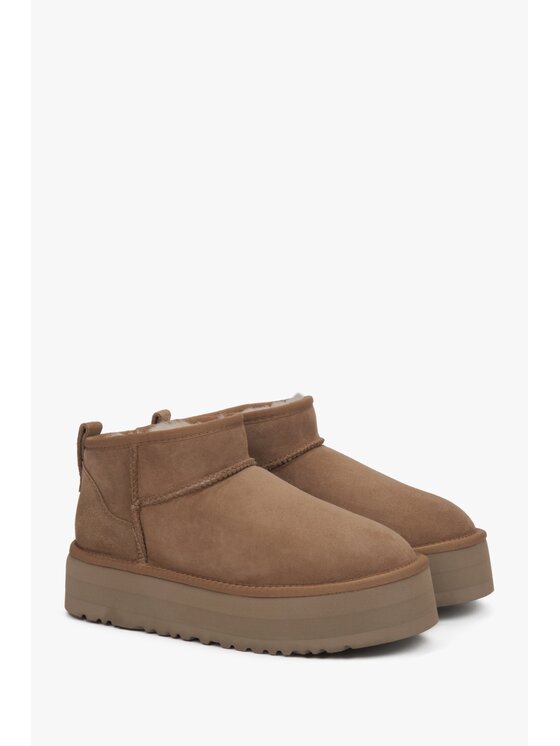 Estro Estro Μπότες Χιονιού ER00117614 Μπεζ