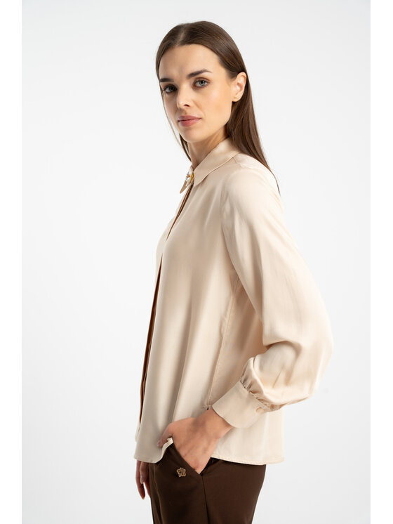 CLICK CLICK Πουκάμισο 10-6910 Εκρού Regular Fit