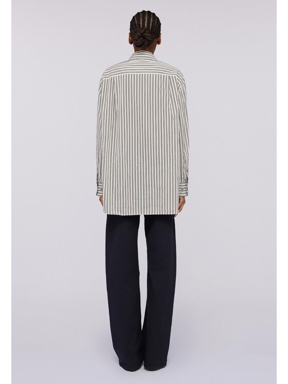 Trussardi Trussardi Camicia 51426100026N002 Bianco Over Fit