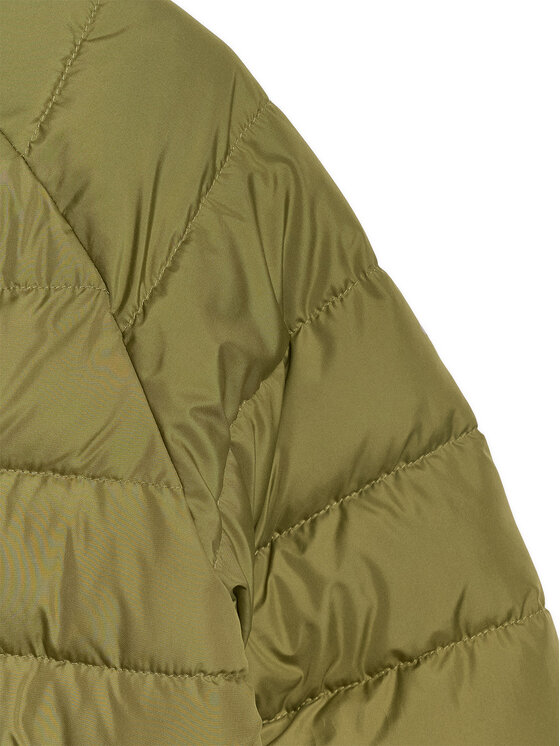 4F 4F Kurtka puchowa casual Khaki Regular Fit