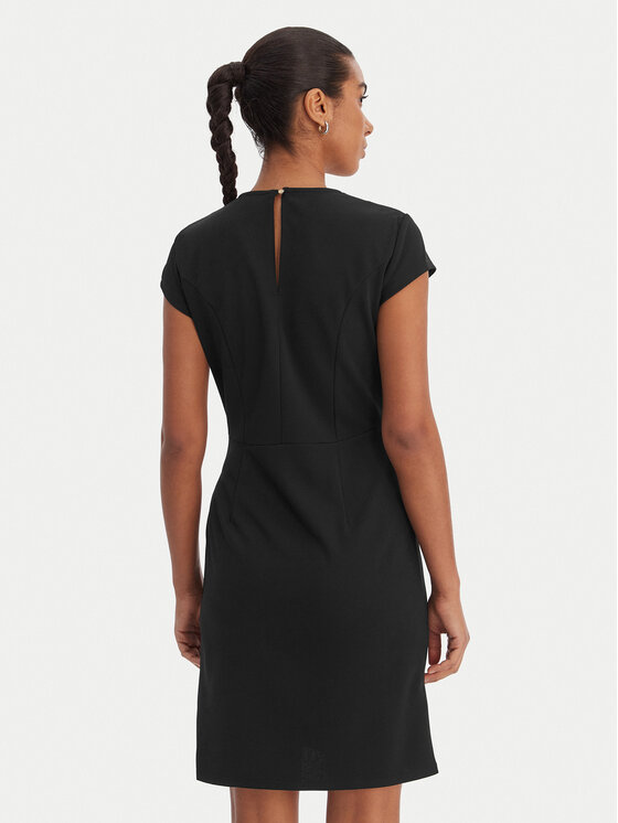 Morgan Morgan Rochie cocktail 261-RIXO Negru Slim Fit