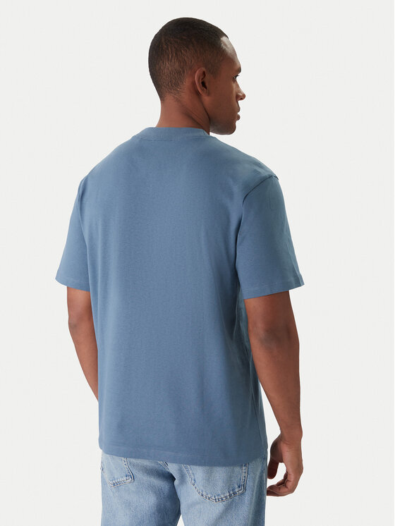 HUGO HUGO T-Shirt Dapolino 50488330 Modrá Relaxed Fit