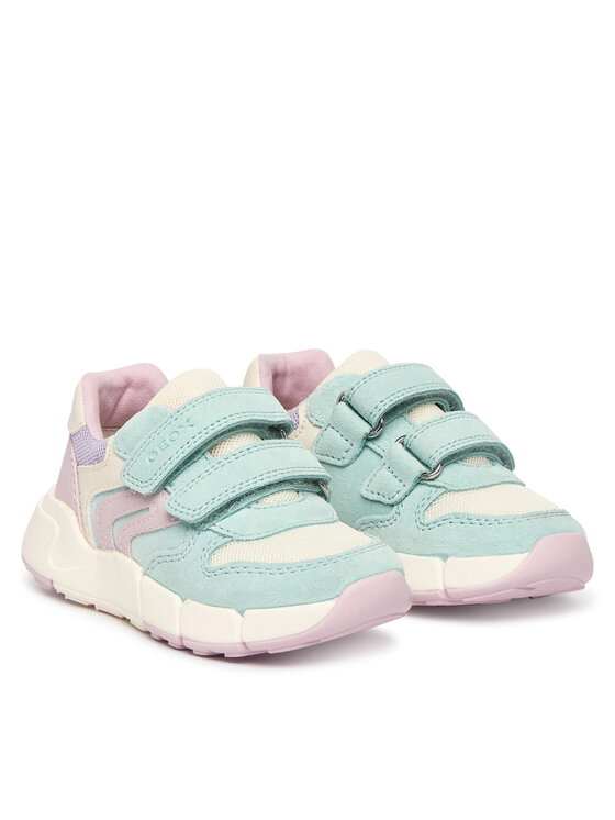 Geox Geox Sneakersy B Flexyper Mini Girl B656NA 01422 C3BE8 M Tyrkysová