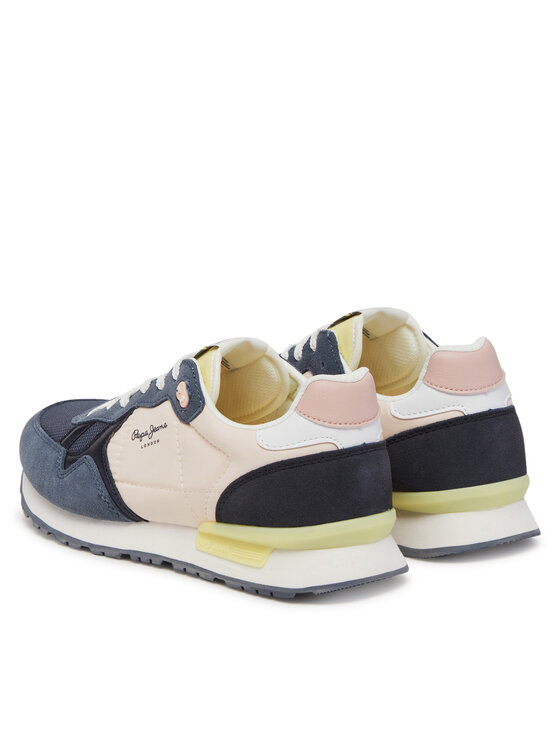 Pepe Jeans Pepe Jeans Tenisice Brit Camp W PLS40038 Tamnoplava