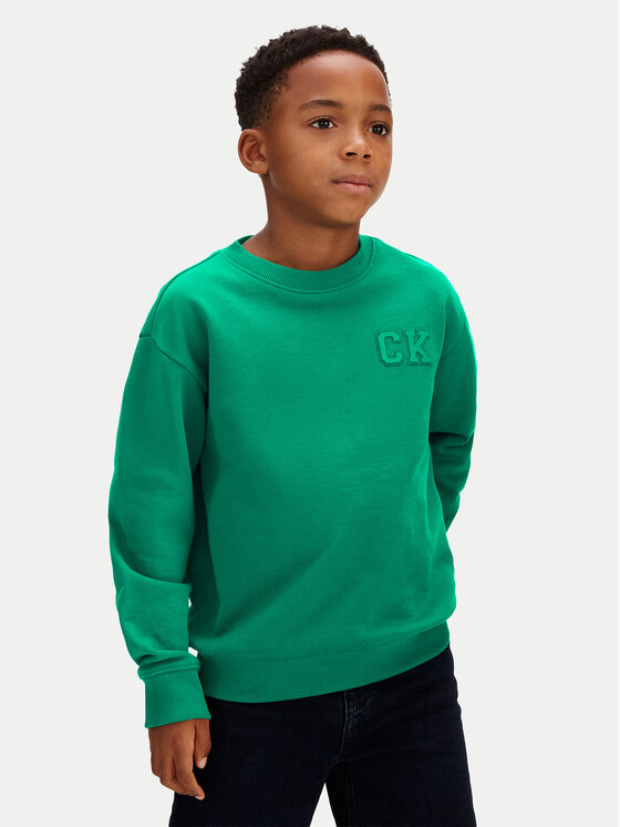 Calvin Klein Hanorac LVCKSJB07B Verde Relaxed Fit