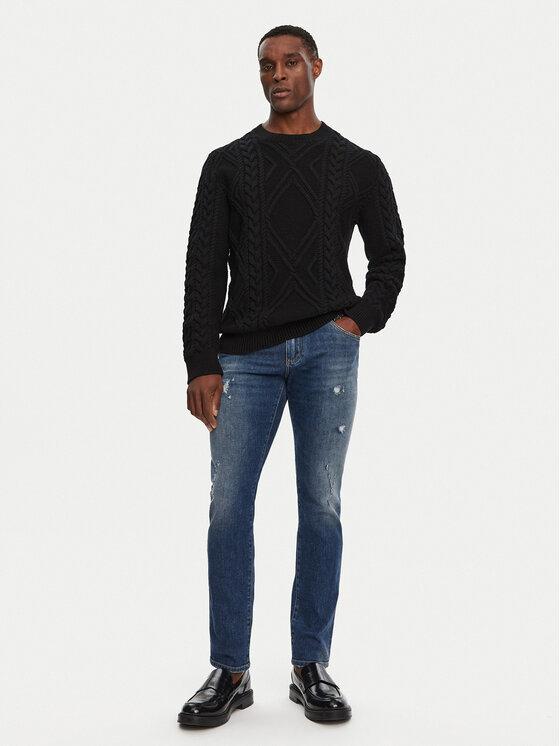 Dolce&Gabbana Dolce&Gabbana Pulover GXX02T JCVYE Negru Regular Fit