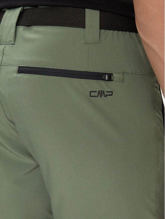 CMP CMP Outdoorové nohavice 3T51647 Zelená Regular Fit