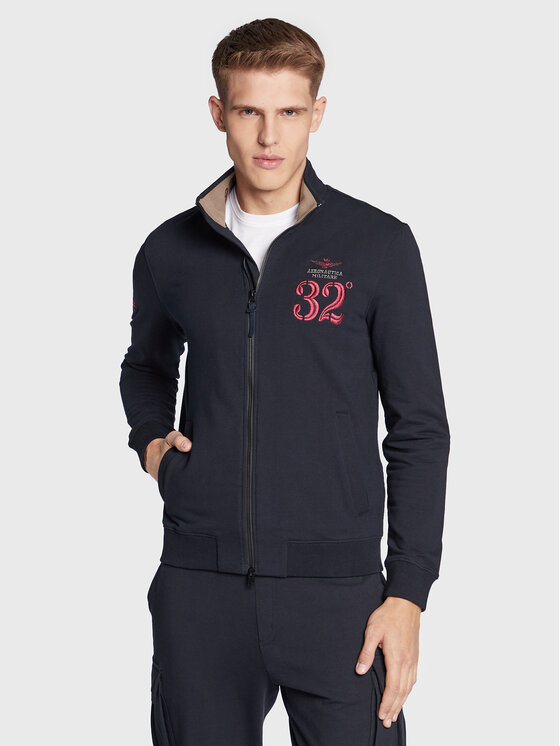Aeronautica Militare Jopa 222FE1715F439 Mornarsko modra Regular Fit