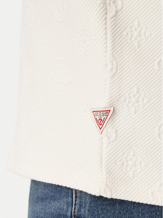 Guess Guess Футболка M6BP31 K6723 Кремовий Regular Fit