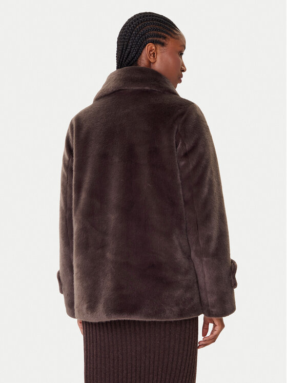 Bomboogie Bomboogie Шуба GW9190TFSB5 Коричневий Regular Fit