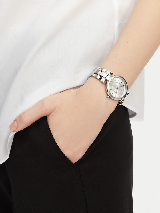 Armani Exchange Armani Exchange Pulkstenis Audelle AX4405 Sudraba