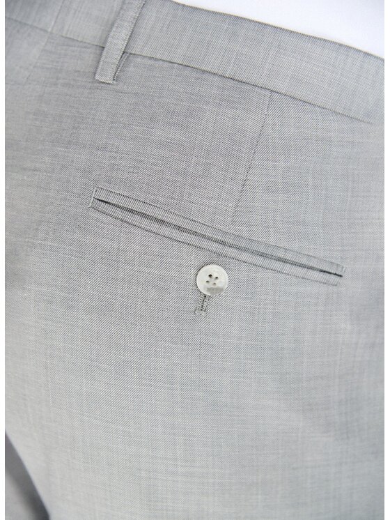 Pako Lorente Pako Lorente Spodnie garniturowe P26SF-6G-008 Szary Slim Fit