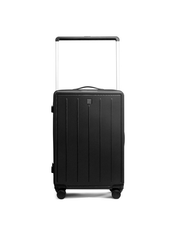 James Hawk James Hawk Walizka średnia Check-in Suitcase Czarny