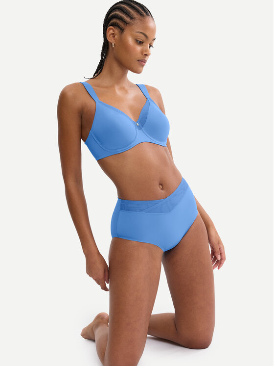 Triumph Triumph Класичні труси з високою талією True Shape Sensation 10218231 Голубий