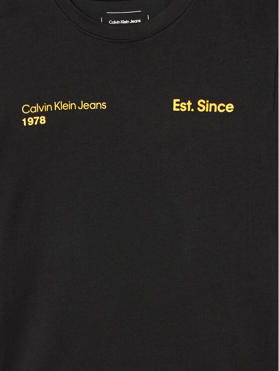 Calvin Klein Jeans Calvin Klein Jeans T-Shirt IB0IB02236 Schwarz Regular Fit