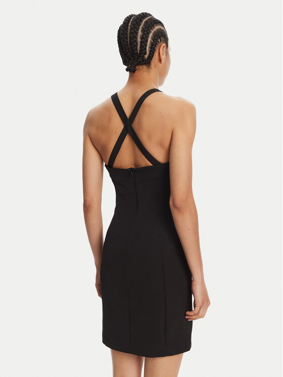 Liu Jo Liu Jo Rochie cocktail WA5082 TS896 Negru Regular Fit
